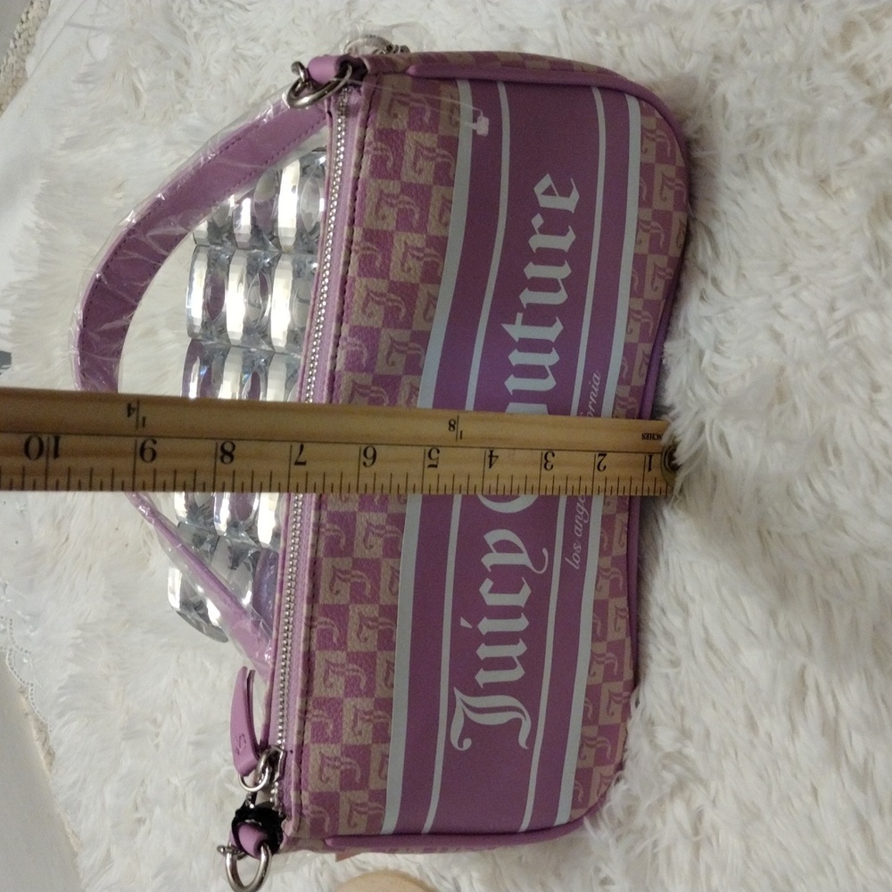 Juicy Couture Violet Tulle Shoulder Bag ✨ 🆕 - Picture 11 of 12